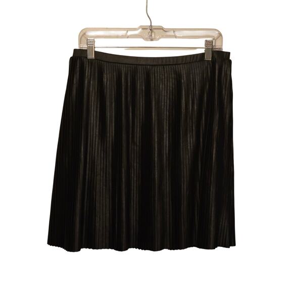 Page One black Pleated skirt Large XL NWOT - Picture 1 of 4